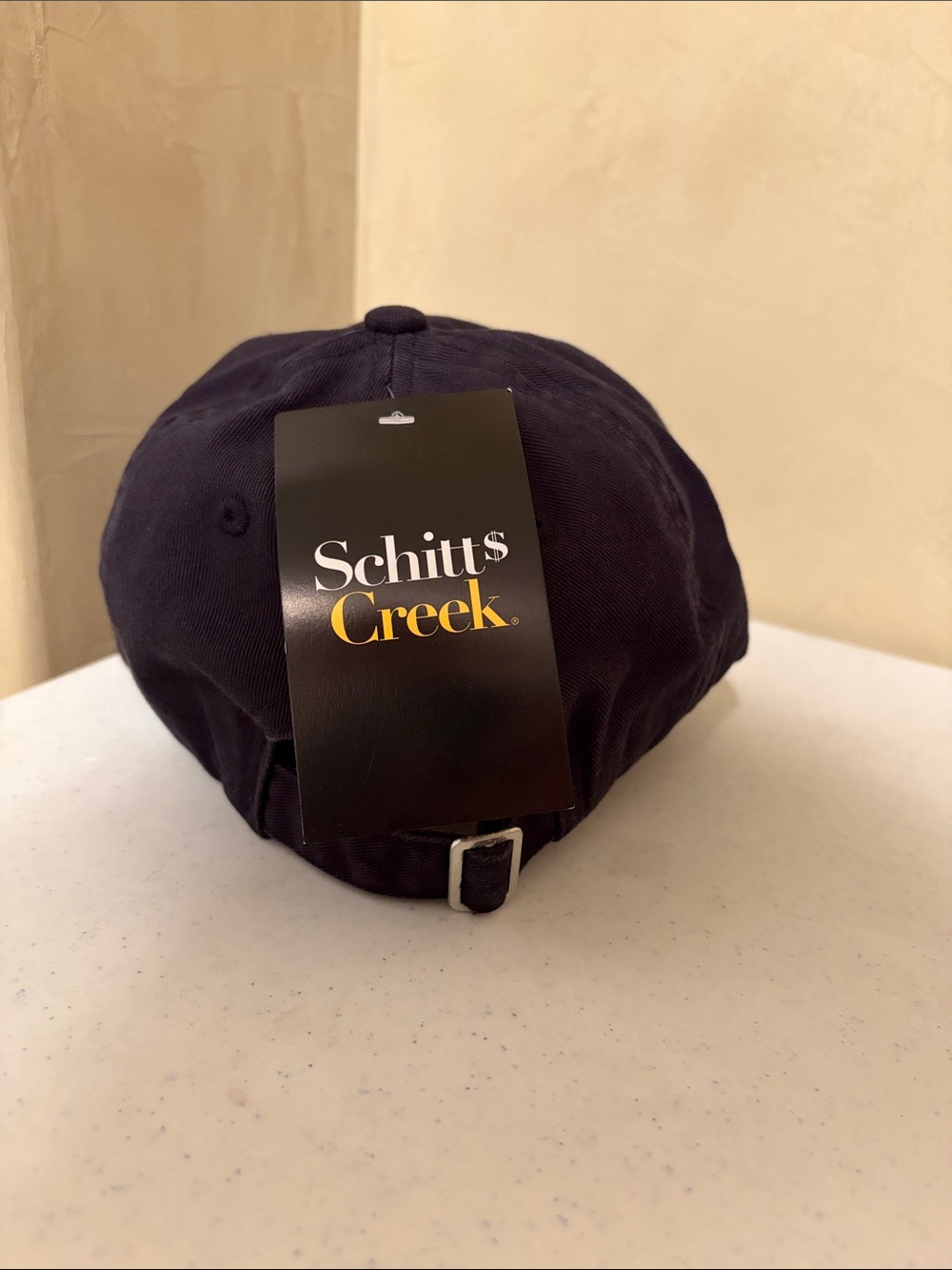 Black Embroidered Baseball Cap - Picture 2 of 4